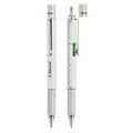 Bettoni 4-in-1 Aluminum Mechanical Pen w/ Screwdriver, Level & Ruler